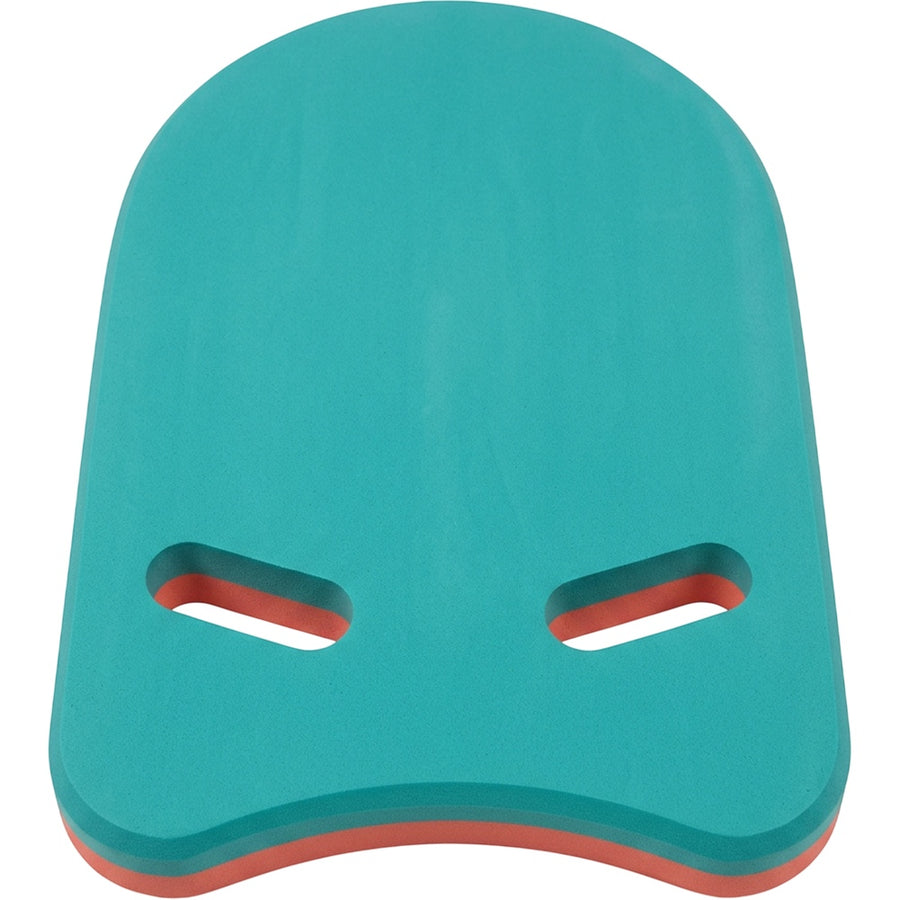 Maplo EVA Swim Kickboard 42 x 28 cm Aqua and Coral Two Grips